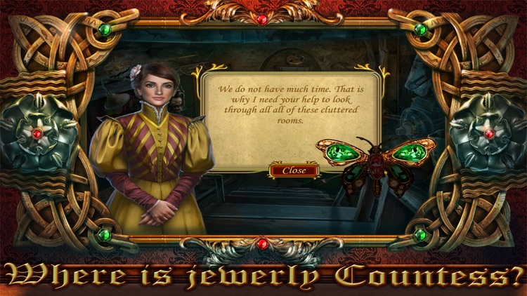 Hidden Object: Treasures Of The Countess Find Jewels Premium screenshot-3