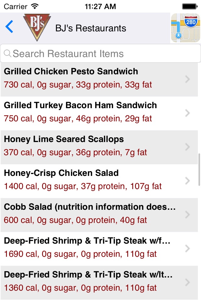 Nutrition Diner screenshot 2