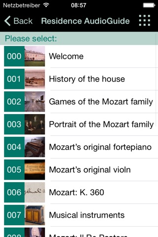 Mozart Wohnhaus AudioGuide screenshot 2