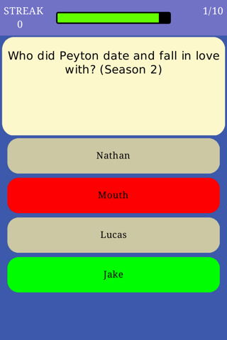 Trivia for One Tree Hill - Fan Quiz for the TV series screenshot 2