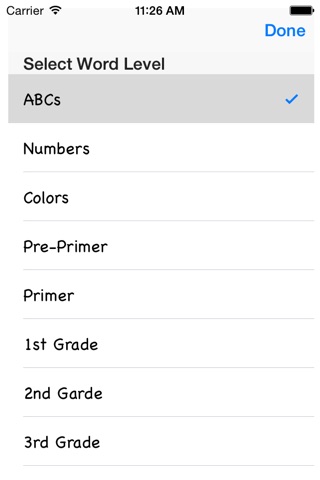 Sight Word Flashcards screenshot 2