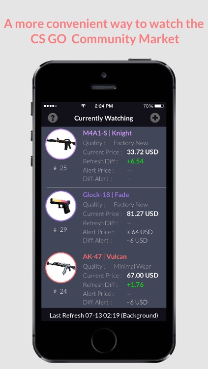 CS GO Market Monitor screenshot-3