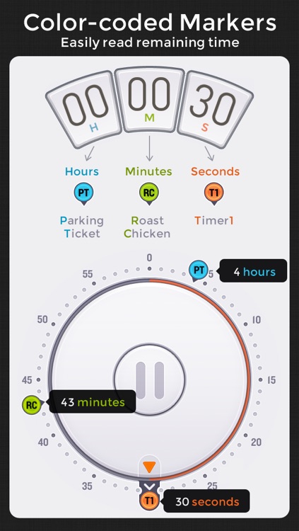 Clear Timer: Countdown Timer. Stopwatch. Life-Changer over Hours Minutes and Seconds. screenshot-4