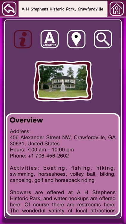 Georgia Campgrounds Offline Guide