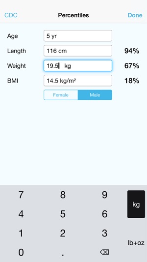 Pediatric Growth Charts by Boston Children's Hospital(圖2)-速報App