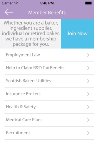 Scottish Bakers Members screenshot 4