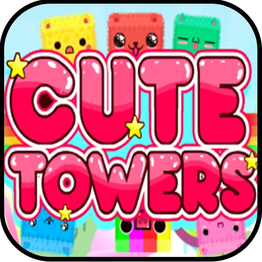 Cute Towers Puzzle Fun Game icon