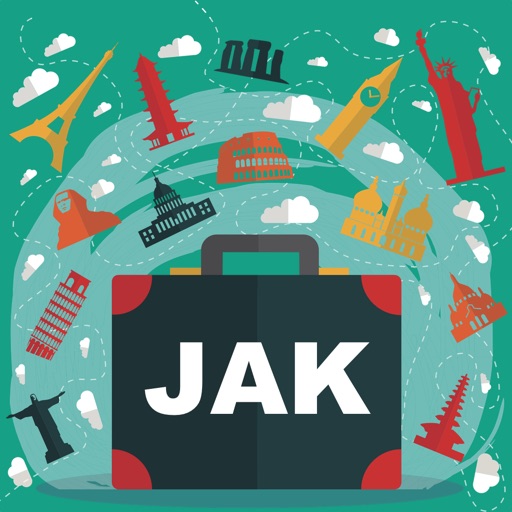 Jakarta (Indonesia) Offline GPS Map & Travel Guide Free icon