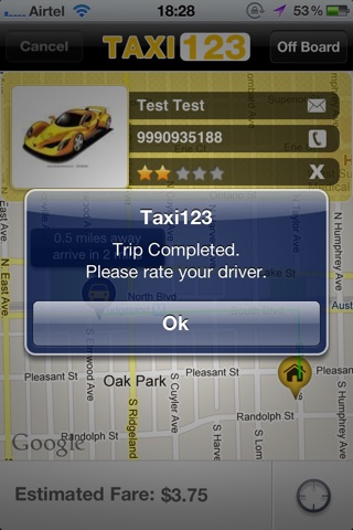 Taxi123 - Passenger screenshot 4