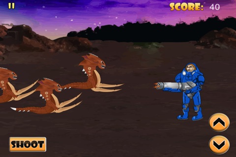 Zerg Invade - Alien creature Showdown Shooter screenshot 2