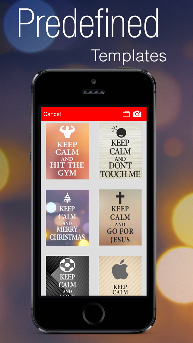 How to cancel & delete Keep Calm Poster Editor from iphone & ipad 2