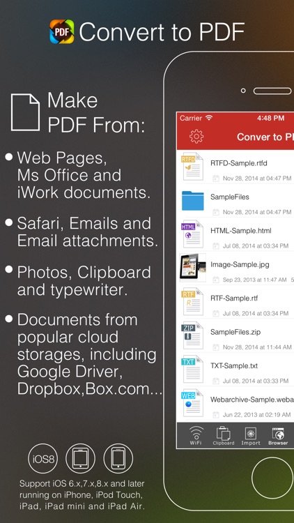 Convert to PDF - Convert Documents, Web Pages, Photos and more to PDF
