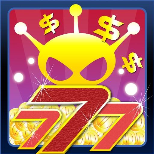 Slot Machine Spiral Galaxy Aliens Version Icon