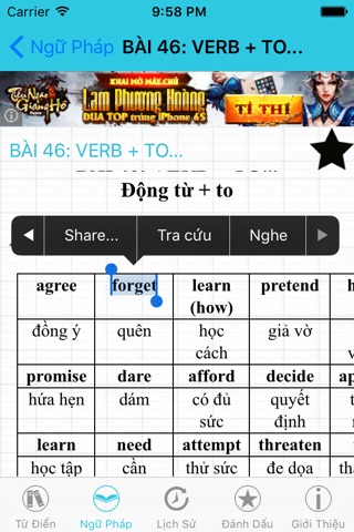 Từ điển Anh Việt (TygonDict) screenshot 4