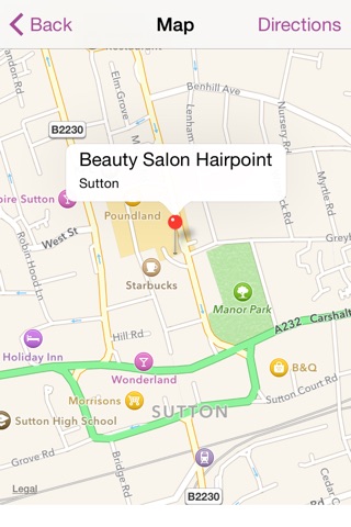 BeautySalon Locator - Find the Nearest Salons screenshot 4