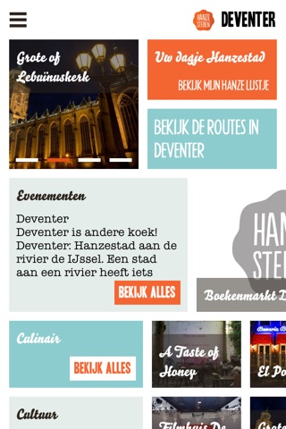 Hanzesteden App screenshot 3