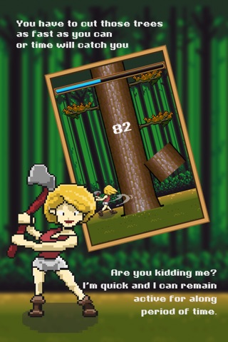 Lumberjack Timberman Challenge screenshot 3