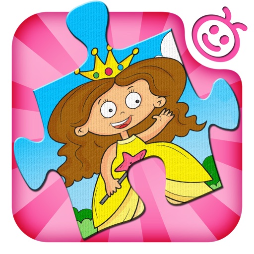 Jigsaw Puzzles (Princess) FREE - Kids Puzzle Learning Games for Preschoolers with Fairies & Princesses Icon