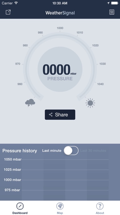 WeatherSignal - The Barometer for iPhone