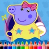 Coloring Game For Peppa Pig Edition