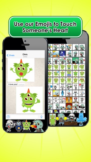 Emoji Kingdom 13 免費骷髏頭骨萬聖節動態表情符號支持  iOS 8(圖5)-速報App