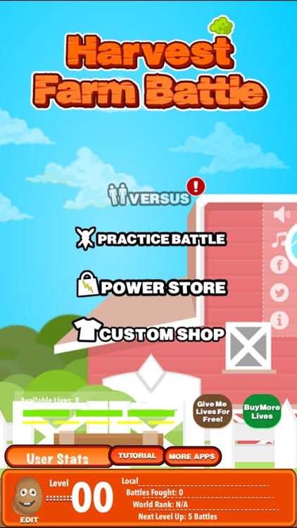 Harvest Farm Battle : Veggies match 3 multiplayer mode puzzle game screenshot-3