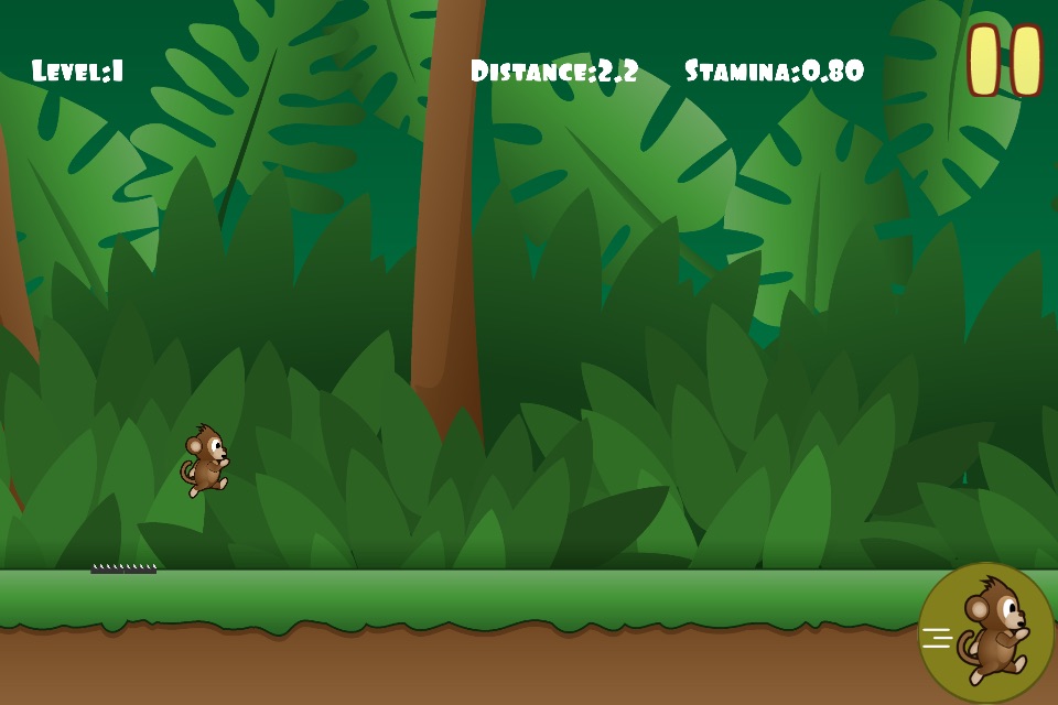 Monkey Run - The Endless Marathon Game screenshot 4