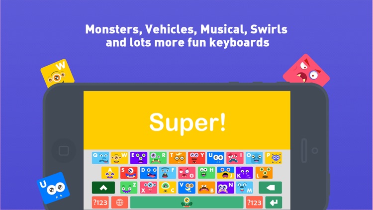 Kids Keys - My First Amazing Keyboard Colors Monsters Trucks and More Keyboard Themes for kids screenshot-4