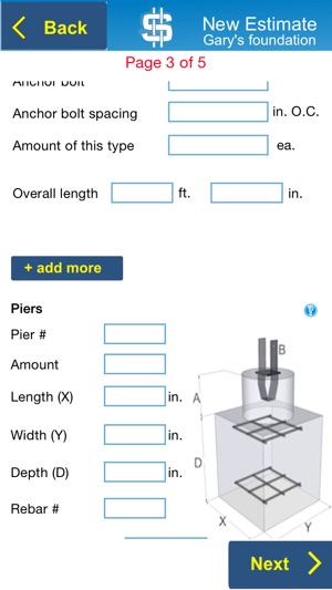 Concrete Foundation Estimator(圖4)-速報App