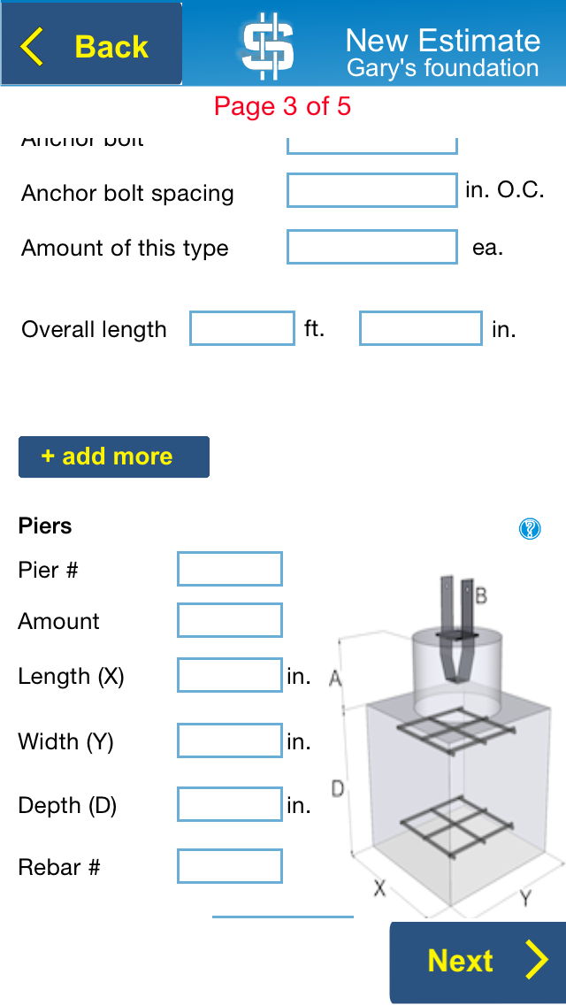 How to cancel & delete Concrete Foundation Estimator from iphone & ipad 4