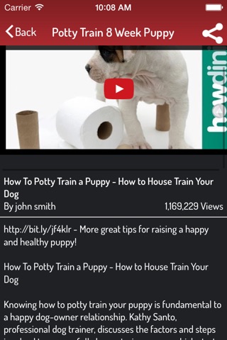 How To Potty Train A Puppy screenshot 3
