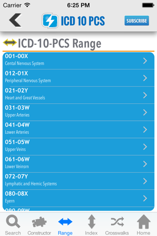 ICD-10-PCS Lookup screenshot 4
