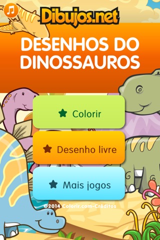 Dinosaurs Coloring Pages screenshot 2