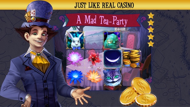 Mad Hatter Party Slots(圖4)-速報App