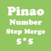 Number Merge 5X5 - Sliding Number Block And Playing With Piano Sound
