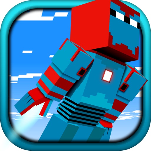 Jump Iron Robot - Pixel Steel Jumper