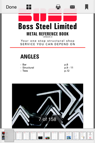 Boss Steel Reference Guide screenshot 2