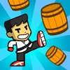 Barrel Kick Fighter 2: An addictive arcade style action free game