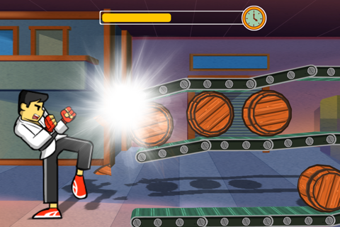 Barrel Kick Fighter 2: An addictive arcade style action free game screenshot 4