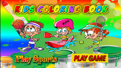 How to cancel & delete Play Sports Kids Coloring Books for Preschool and First Grade from iphone & ipad 1