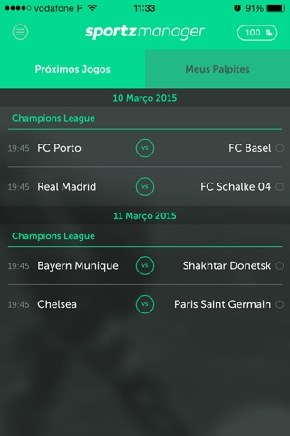SportzManager - Achas que percebes de Futebol? screenshot 2