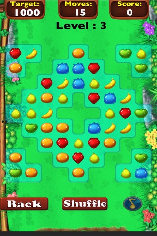 Fruit Blitz : Enjoy Cool Match 3 Mania Puzzle Game For Kids HD FREE screenshot 3