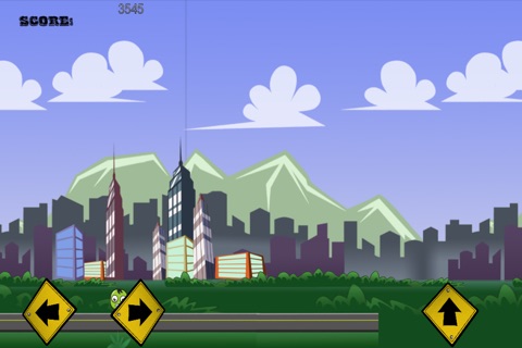 Amazing Motoring Wolf: Rocket Throught the City screenshot 2