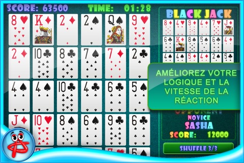 Blackjack Puzzle screenshot 3