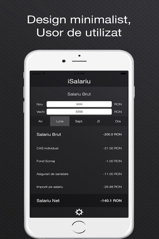 iSalariu - Calculator Salariu Net 2015 screenshot 4