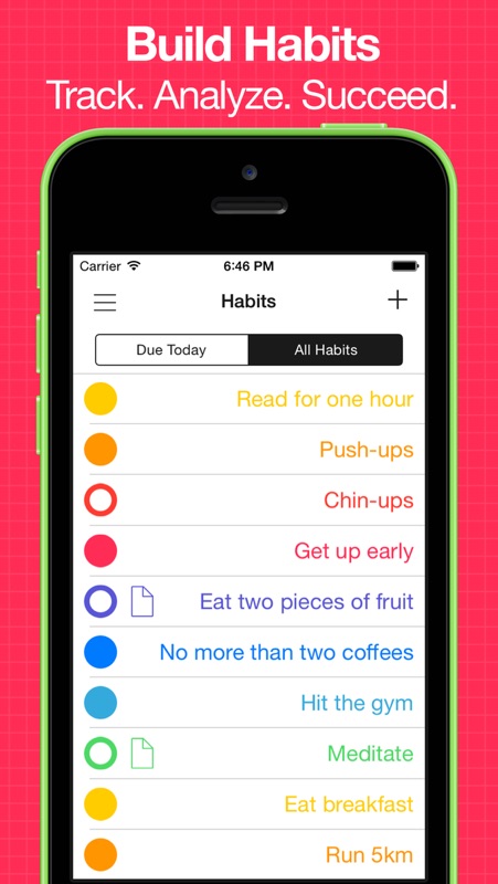 daily goals simple habit tracker and goal tracking with progress daily goal tracker