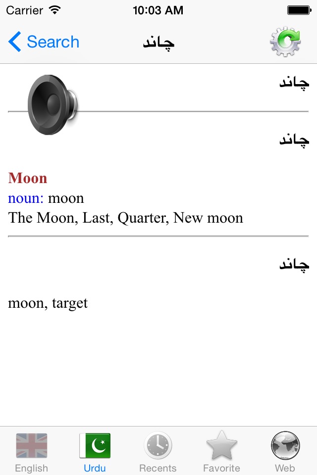 English Urdu best dictionary - انگریزی اردو لغت بہترین ترجمه screenshot 3