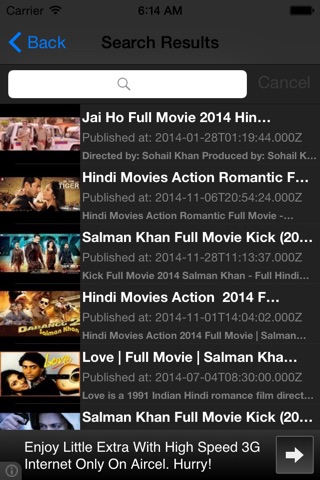 Hindi Movies : Bollywood Desi Films, Trailers, Songs, News, Trivia screenshot 3