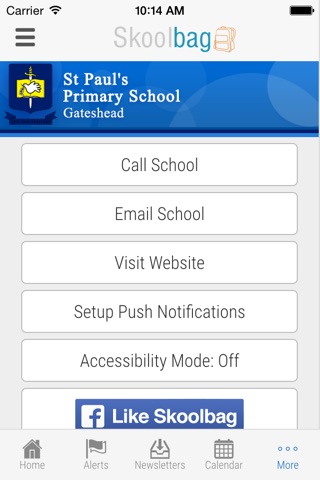 St Paul's Primary School Gateshead - Skoolbag screenshot 4