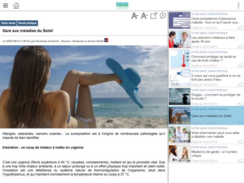 Osasuna Mag HD : L'info santé au cœur de l'actualité sur iPad screenshot 4